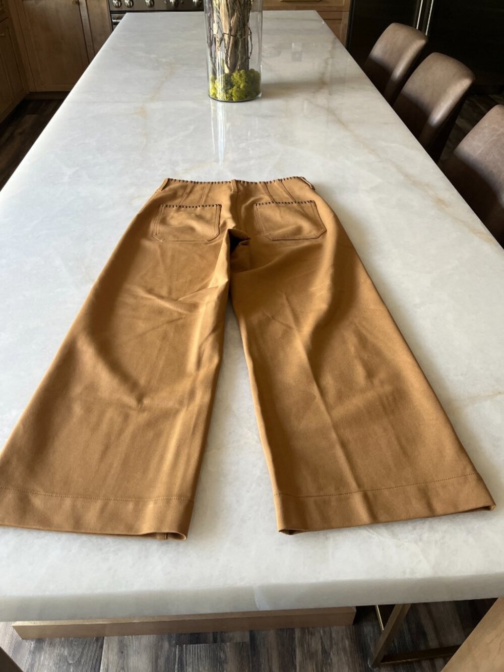 The Colette Whipstitch Crop Wide Leg Pant by Maeve 29 - Picture 12 of 12